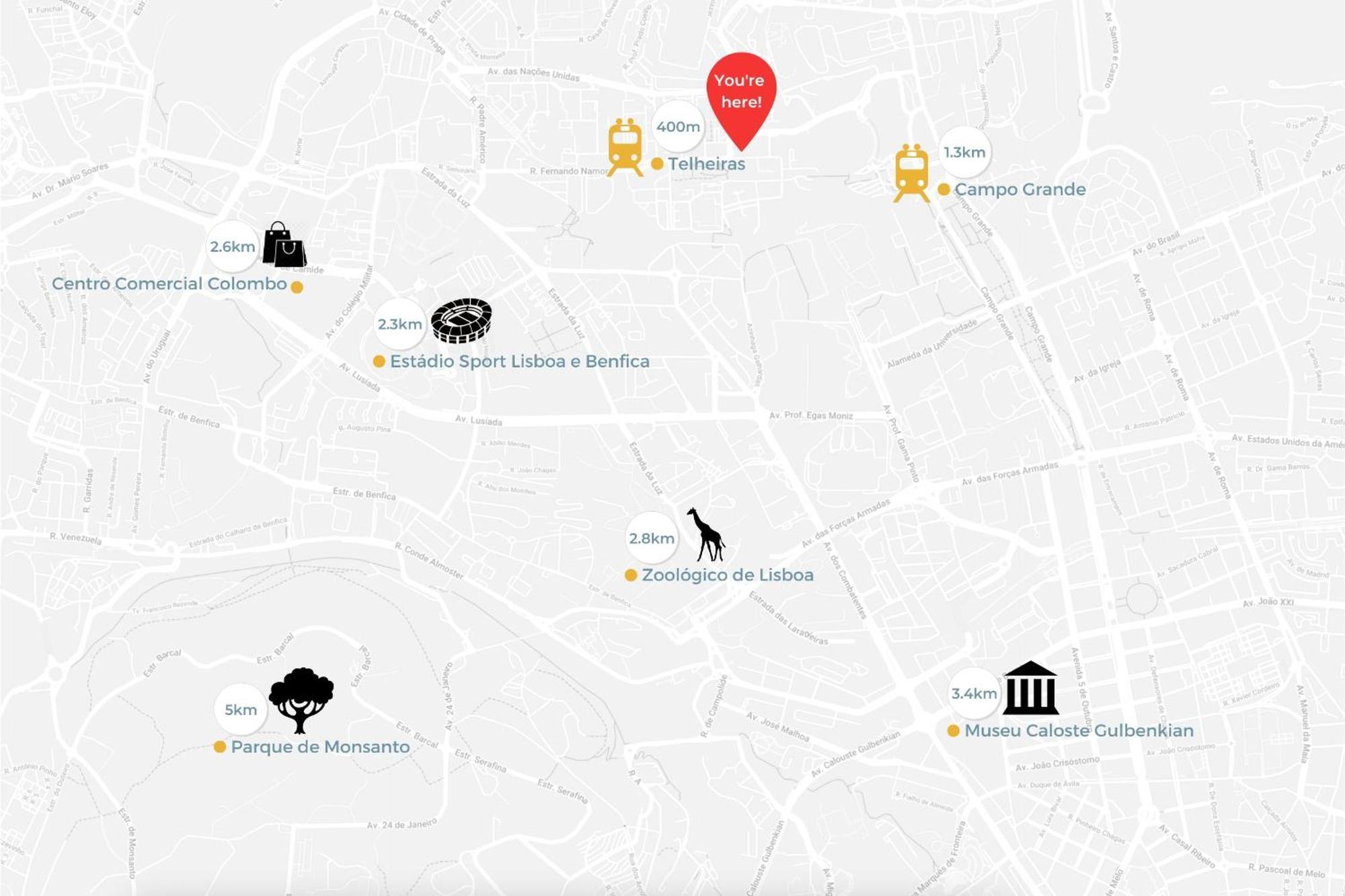 Telheiras Comfortable Stay Lisboa Εξωτερικό φωτογραφία